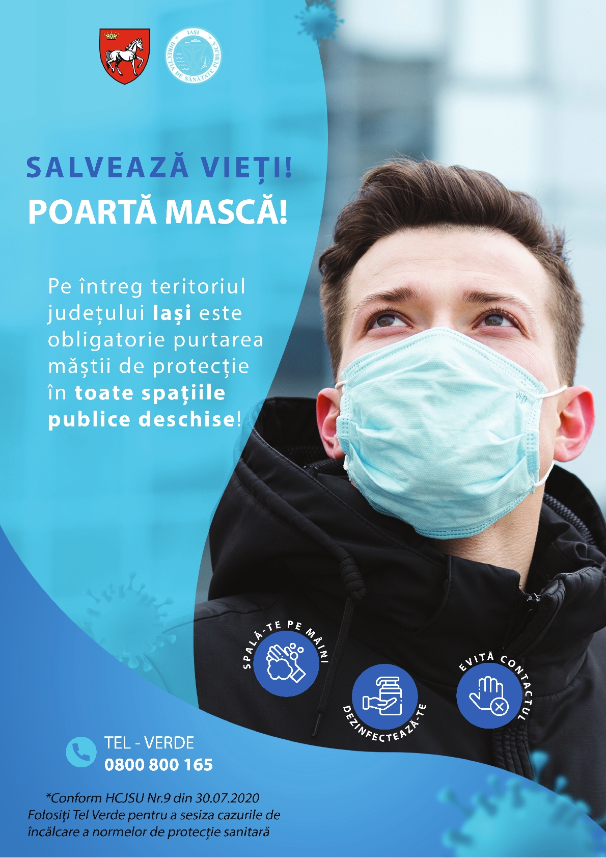 Masuri prevenire COVID